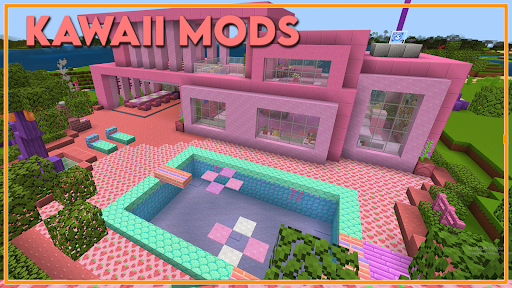 Kawaii World mod for Minecraft