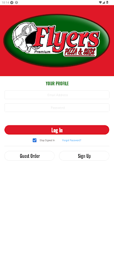 Screenshot of Flyers Pizza