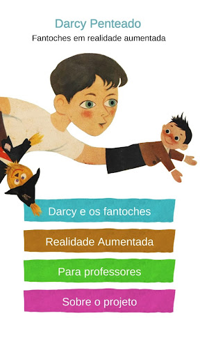 Android application Darcy e os fantoches screenshort