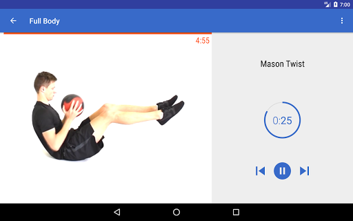Screenshot of Medicine Ball Workouts