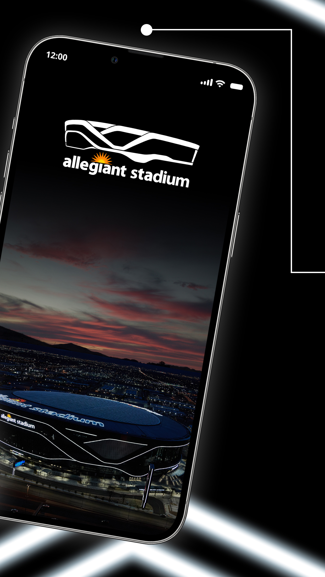 Android application Raiders + Allegiant Stadium screenshort