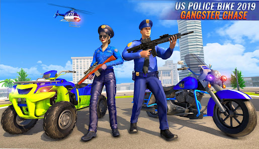 US Police Moto Bike Games  screenshots 10