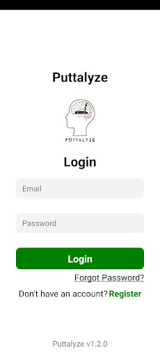 Android application Puttalyze screenshort