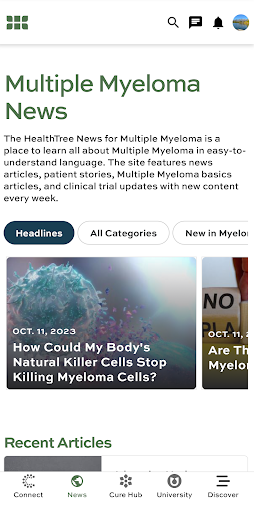 Android application HealthTree screenshort