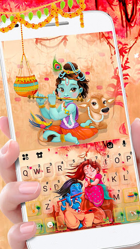 Android application Radha Krishna Theme screenshort