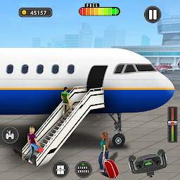 Imagen de ícono de Simulador de vuelo Plane Games