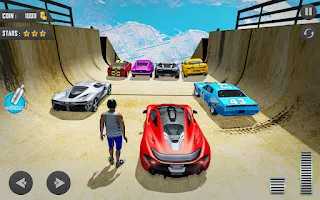 Car Stunt Game- Car Race - Screenshot 1