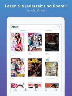 ZINIO - Digitale Zeitschriften स्क्रीनशॉट