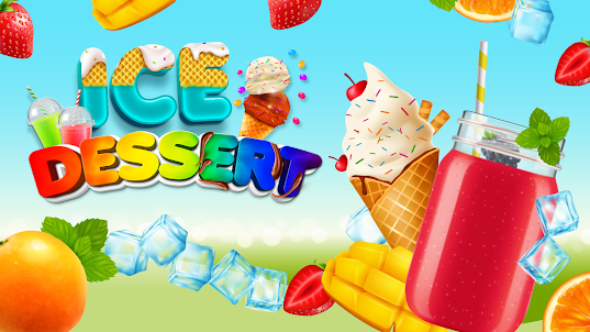 Ice cream cupcake kitchen game