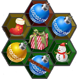 Christmas Hexagon Match 3 icon