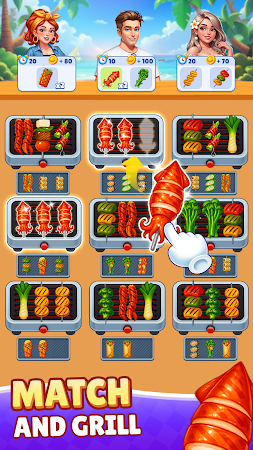 Game screenshot Grill Sorting: Food Challenge mod apk