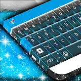 Blue Leather Keyboard Theme icon