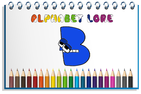 Baixar Alphabet Lore Coloring by Num para PC - LDPlayer