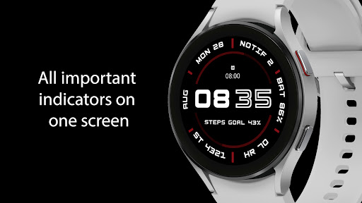 FNX7 Watch Face Screen 2