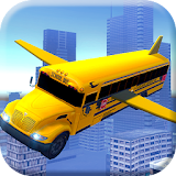 Flying City Bus Simulator 2016 icon
