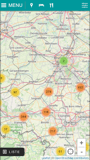 Android application Wallobike screenshort