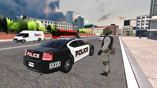 Police Vehicles Quad Simulator