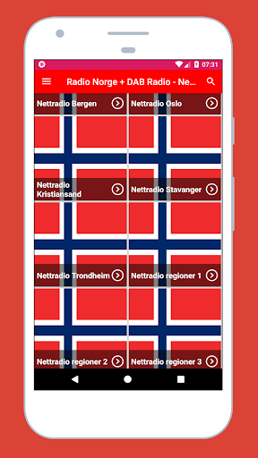Android application Radio Norway - FM Radio Norway screenshort