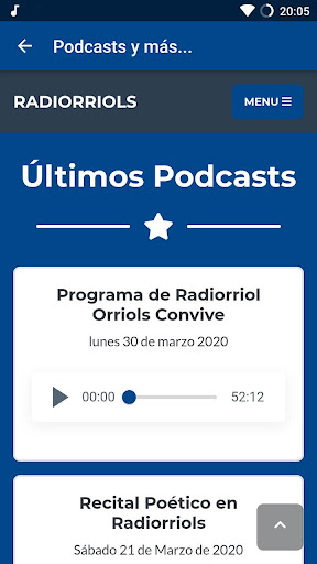 Radiorriols Screen 3