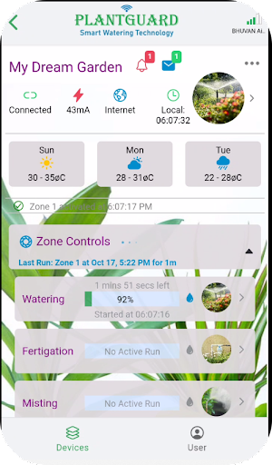 PlantGuard - Smart Watering Screen 3