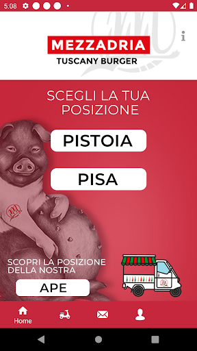 Android application Mezzadria screenshort
