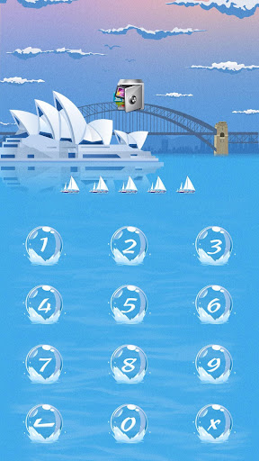 AppLock Theme Sydney Screen 2