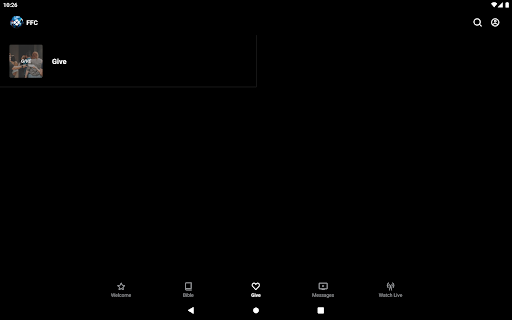 Screenshot of Faith Family Church - Baytown