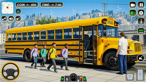 City School Bus Simulator Game screenshot 6