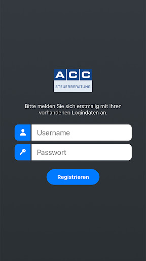 Android application ACC Steuerberatung screenshort