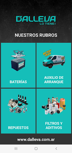 Android application D'ALLEVA screenshort