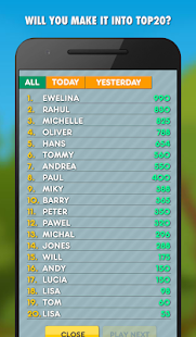 Unknown app Screenshot