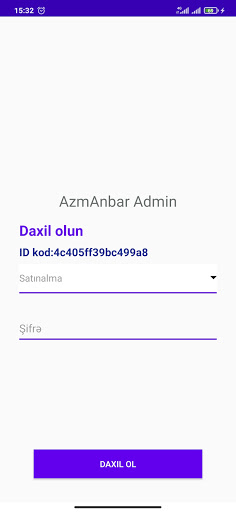 Android application Azmadmin screenshort