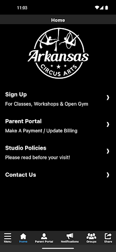 Arkansas Circus Arts Screen 2