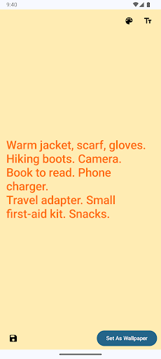 Notes on Screen - Wallpapers