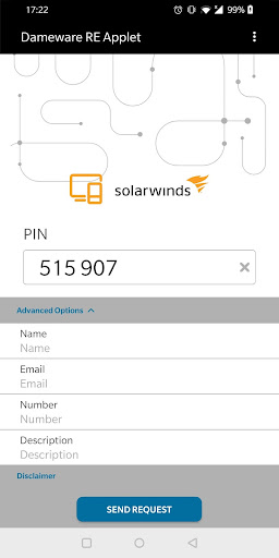 Android application Dameware Remote Everywhere App screenshort