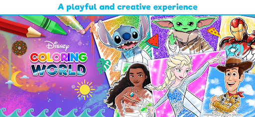 Disney Coloring World screenshot 1