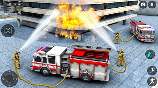 Fire Truck Sim Rescue Games 3D 3