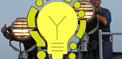 Morse chat by Light simple S/R