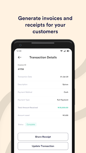 Luca: Easy Bookkeeping App Screen 3