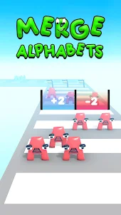Merge Alphabet Monster Run 3d