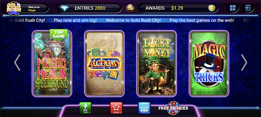 Android application Gold Rush City screenshort