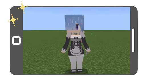 Android application Anime Waifus mod for MCPE screenshort
