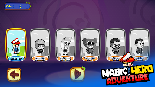 Magic Hero Adventure Screen 2