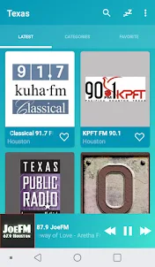 Texas radios online
