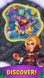 Merge Witches-Match Puzzles