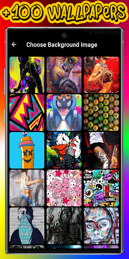 Graffiti Live Wallpaper Screen 2