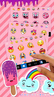 screenshot of Sweet Cupcake Keyboard Theme