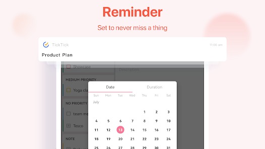 TickTick APK v6.5.2.6 MOD (Premium Unlocked) Gallery 10