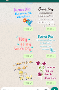 Stickers de Buenos Días Screenshot