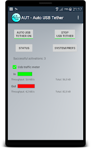 AUT – Auto USB Tether MOD APK ROOT REQUIRED (Unlocked) 1